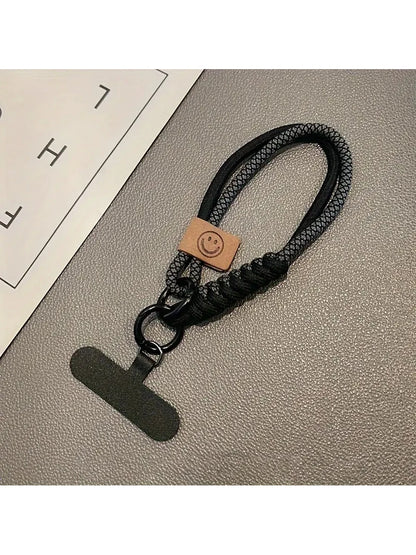 New Universal Phone Wrist Strap Lanyard, Double-Layer Woven Nylon Phone Cord Bracelet Wristlet, Sturdy Phone Tether Accessory With Card Slot Gifts For Mother, Family, Friends, Birthday, Holiday Phone
