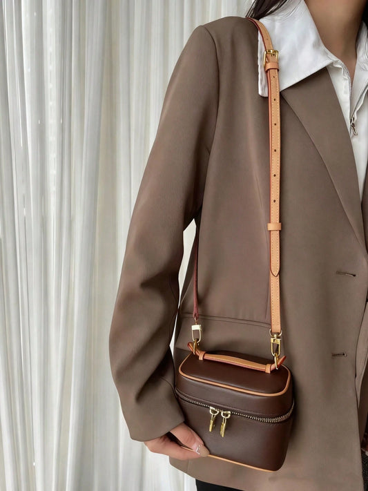 New Versatile And Exquisite Cosmetic Box Bag, Single-Shoulder Crossbody Bag For Women