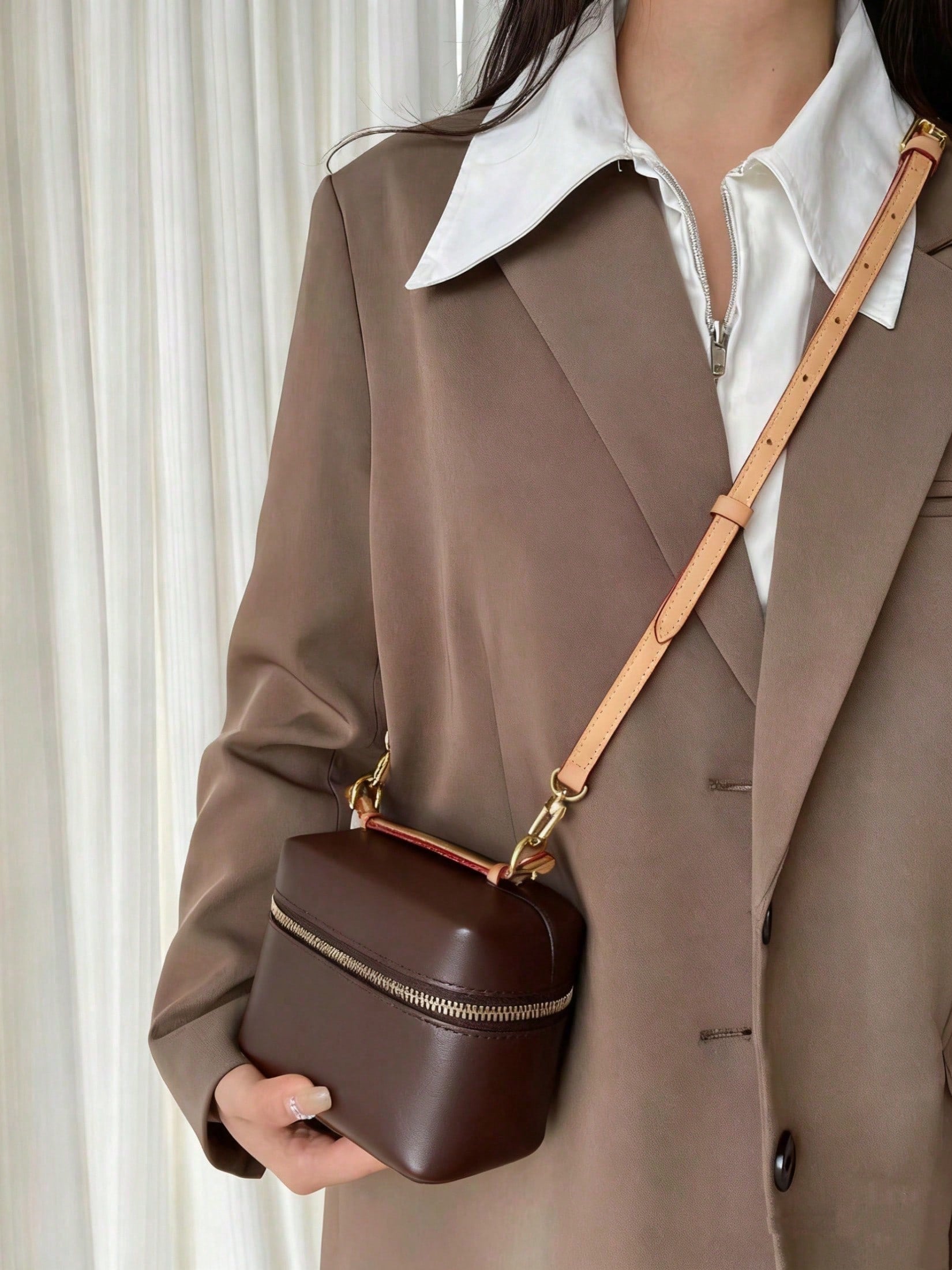 New Versatile And Exquisite Cosmetic Box Bag, Single-Shoulder Crossbody Bag For Women