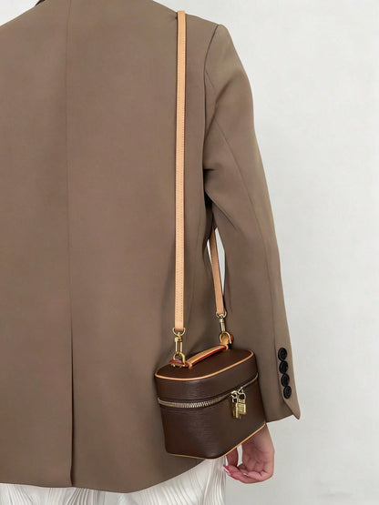 New Versatile And Exquisite Cosmetic Box Bag, Single-Shoulder Crossbody Bag For Women