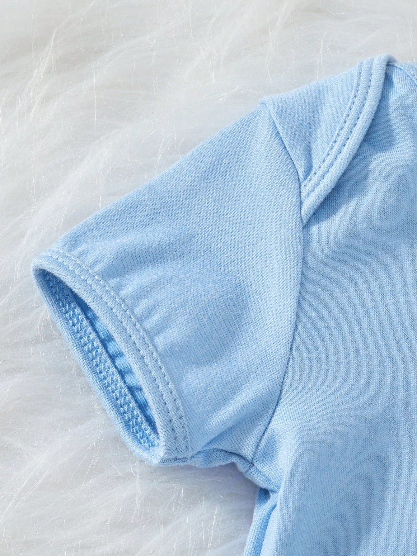 Newborn Baby Boy Slogan Print Short Sleeve Romper