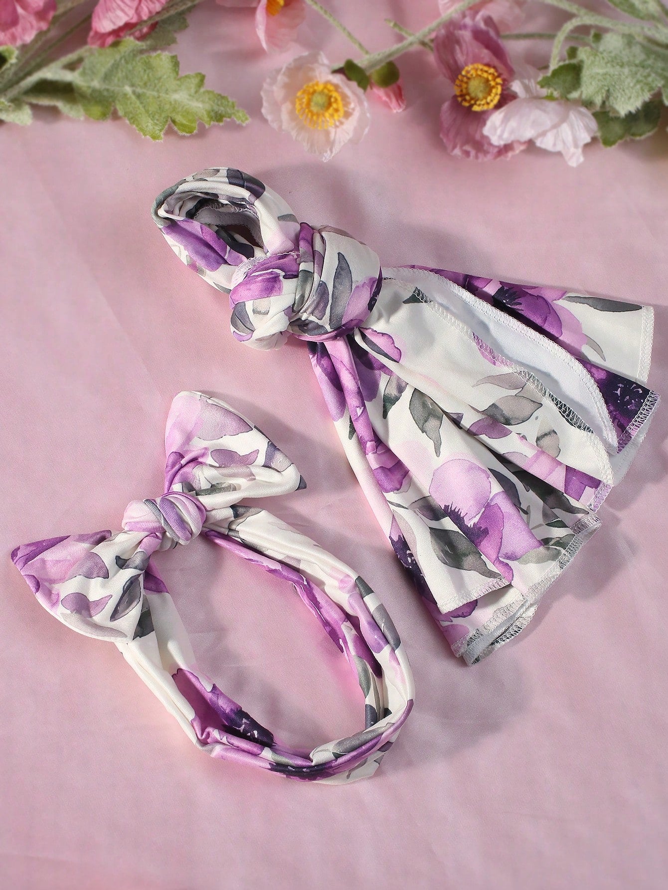 Newborn Floral Print Simple Casual Photography Outfit