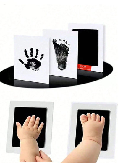 Newborn Footprint Inkless Print Kit: A Thoughtful Keepsake To Cherish The Precious Memories Of Your Newborn. This Easy-To-Use Set Can Create Clear, Clean Footprints, Perfectly Preserving The Cherished