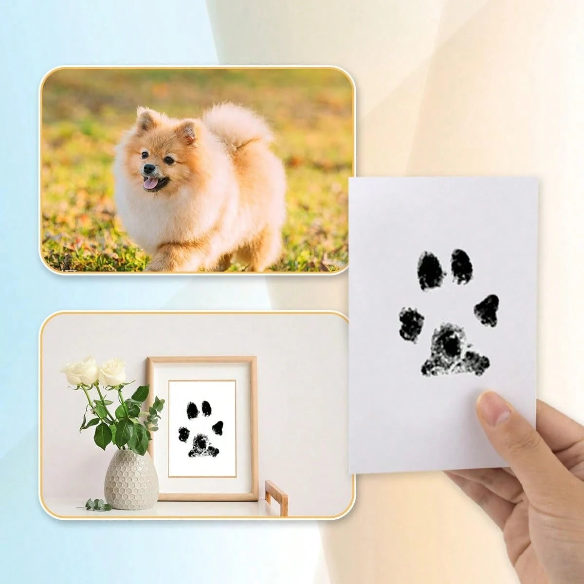 Newborn Footprint Inkless Print Kit: A Thoughtful Keepsake To Cherish The Precious Memories Of Your Newborn. This Easy-To-Use Set Can Create Clear, Clean Footprints, Perfectly Preserving The Cherished