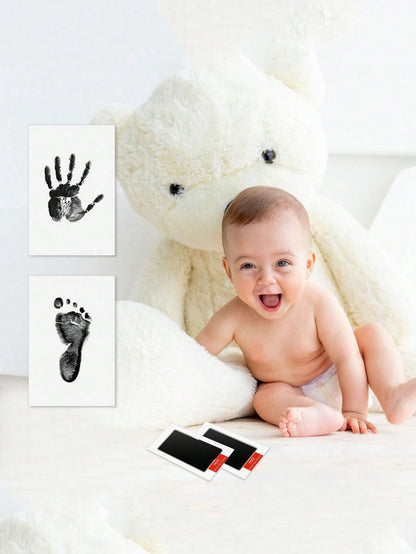 Newborn Footprint Inkless Print Kit: A Thoughtful Keepsake To Cherish The Precious Memories Of Your Newborn. This Easy-To-Use Set Can Create Clear, Clean Footprints, Perfectly Preserving The Cherished