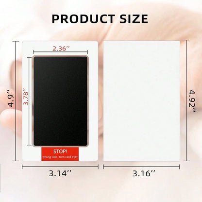 Newborn Footprint Inkless Print Kit: A Thoughtful Keepsake To Cherish The Precious Memories Of Your Newborn. This Easy-To-Use Set Can Create Clear, Clean Footprints, Perfectly Preserving The Cherished