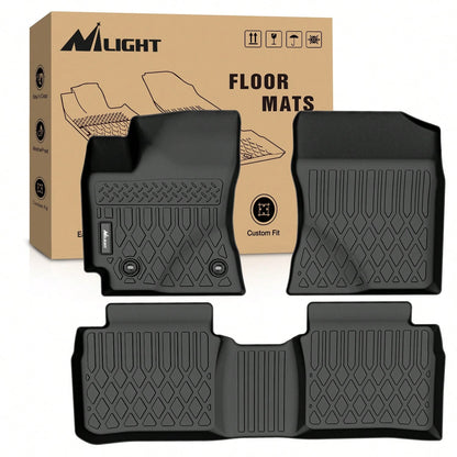 Nilight TPE Floor Mats Compatible With Toyota Corolla 2014-2019 Premium TPE Car Floor Mats Waterproof Custom Fit All Weather Floor Liners Wear Resistant Easy To Clean Interior Accessories