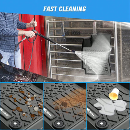 Nilight TPE Floor Mats Compatible With Toyota Corolla 2014-2019 Premium TPE Car Floor Mats Waterproof Custom Fit All Weather Floor Liners Wear Resistant Easy To Clean Interior Accessories