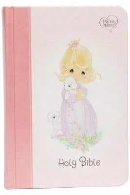 Nkjv, Precious Moments Small Hands Bible, Pink, Hardcover, Comfort Print: Holy Bible, New King James (Hardcover) By Thomas Nelson