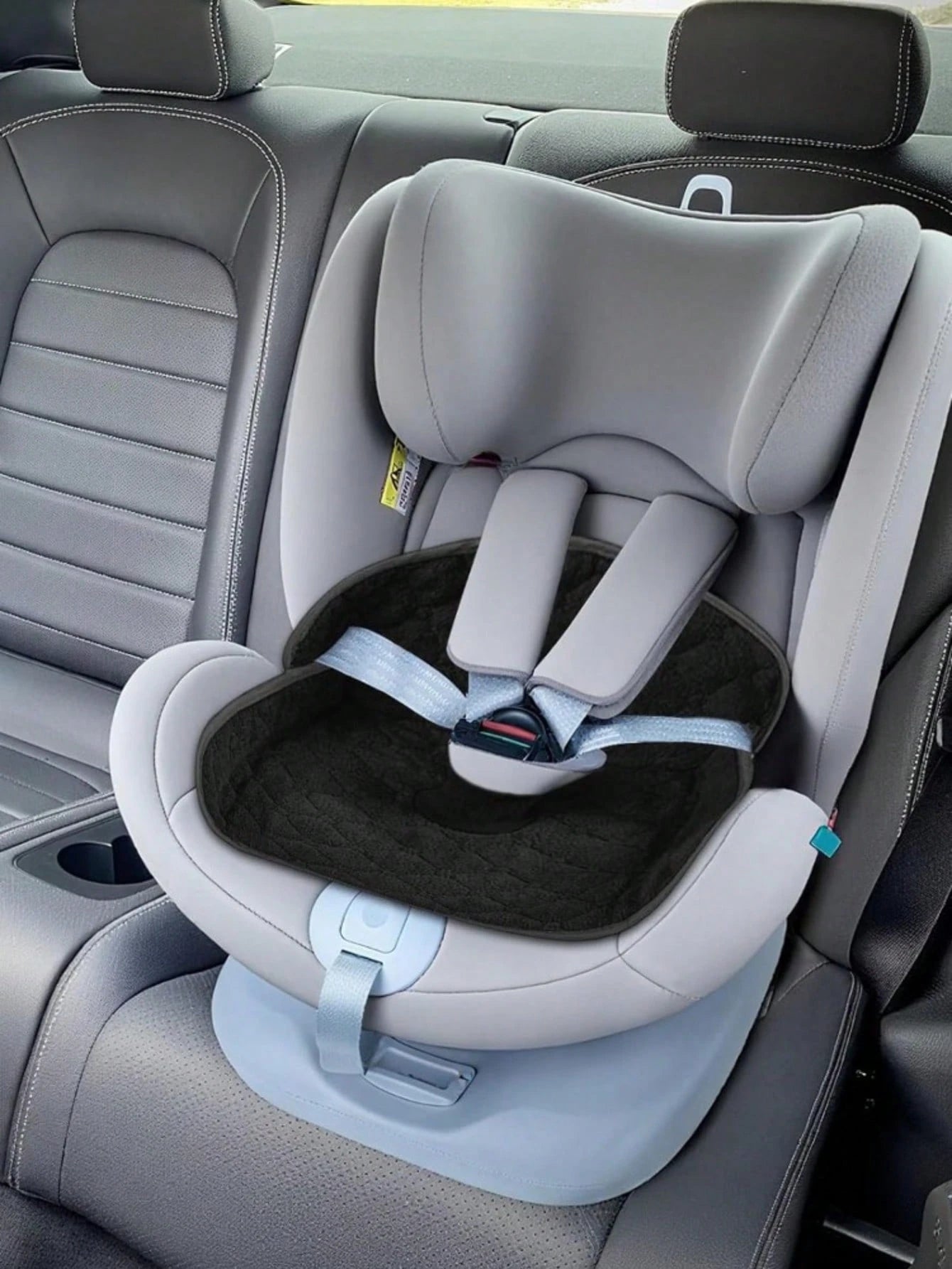 Non-Slip Baby Stroller Seat Liner, Absorbent Washable With Safety Belt Holes, Universal Folding Toddler Seat Cushion, Suitable For Strollers, High Chairs, Car Safety Seats