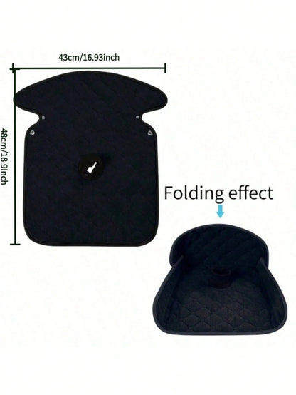 Non-Slip Baby Stroller Seat Liner, Absorbent Washable With Safety Belt Holes, Universal Folding Toddler Seat Cushion, Suitable For Strollers, High Chairs, Car Safety Seats