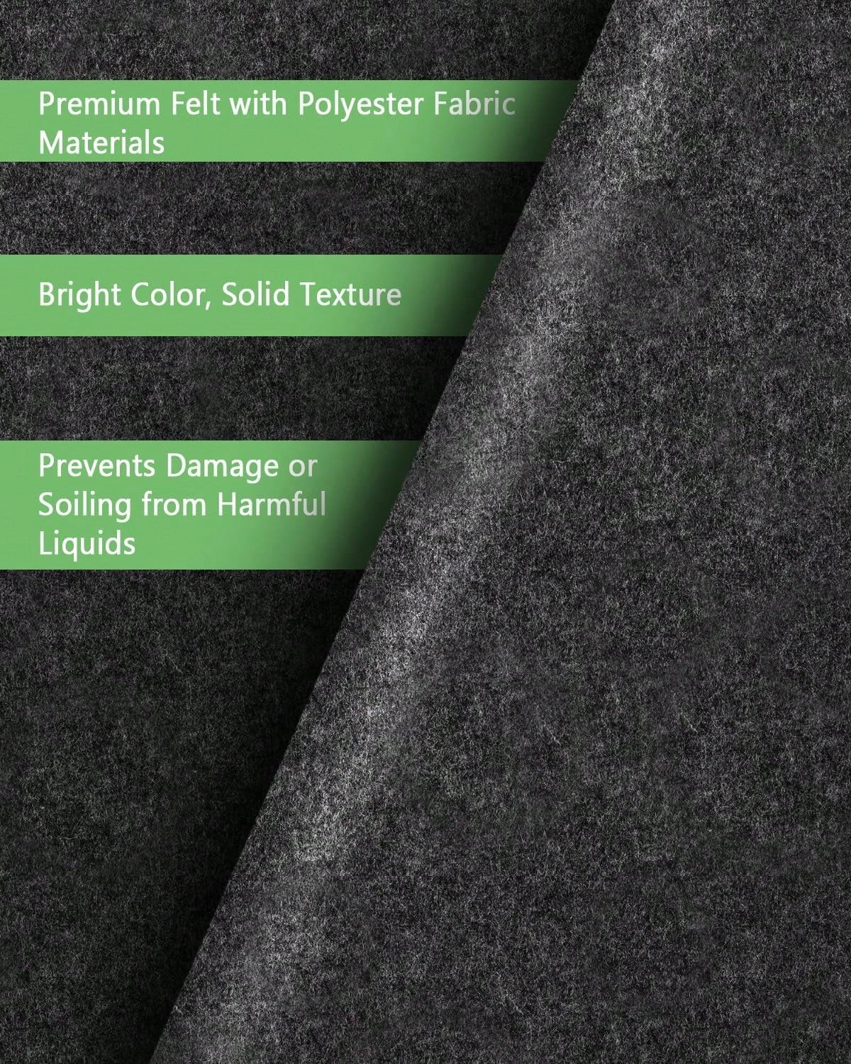 Oil Spill Mat For Garage Floor Under Car- 24x36 Inches Oil Splash Pad, Garage Driveway Oil Drip Mat, Oil Absorbent Mechanic Floor Mat For Motorcycle, Garage, Refrigerator, Golf Cart, Basement