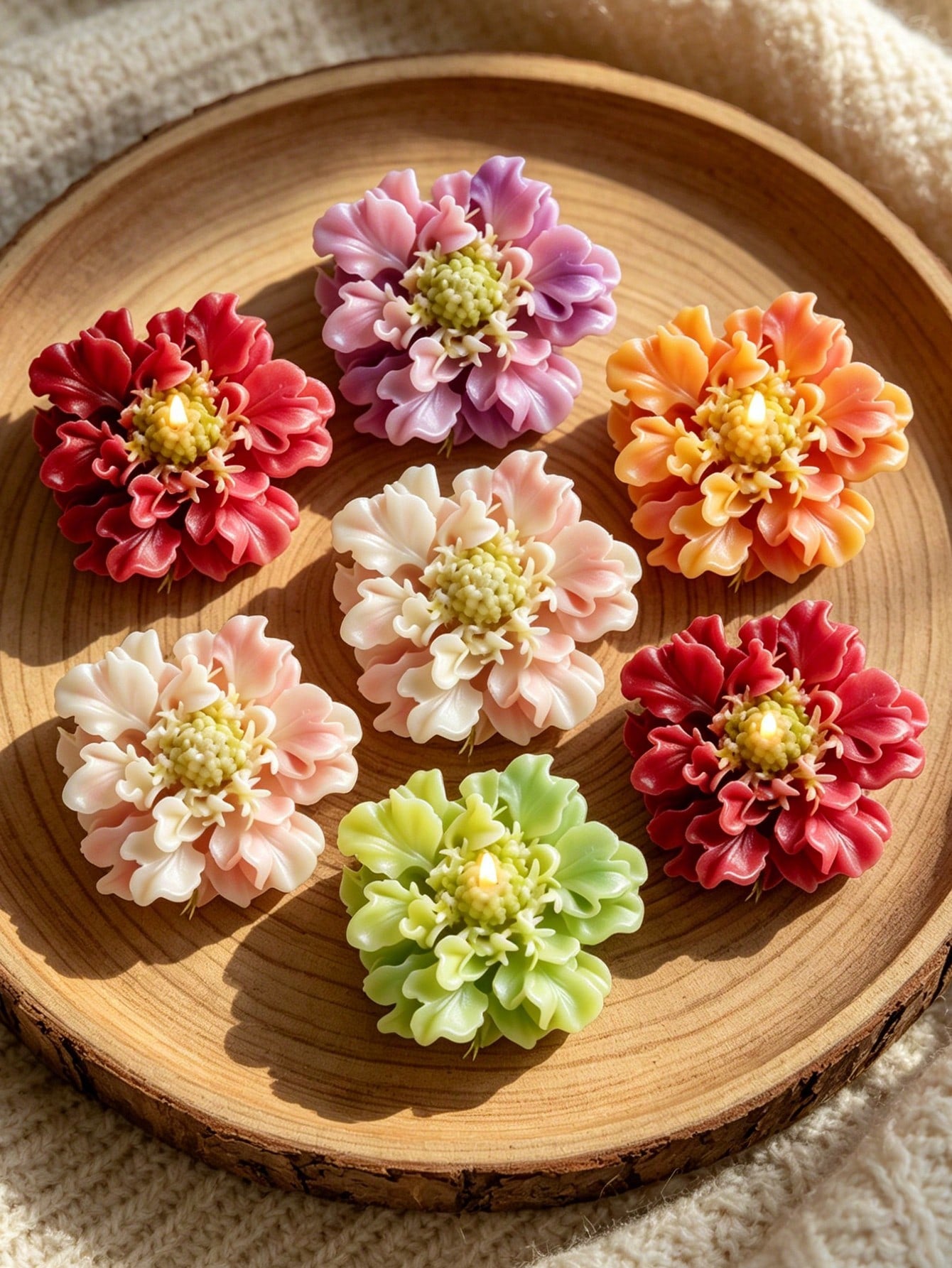 Peony Flower Candle Silicone Mold, Resin Casting- DIY Jewelry, Soap And Wax Crafts- Suitable For Home Decor, Gifts And Spring Celebrations