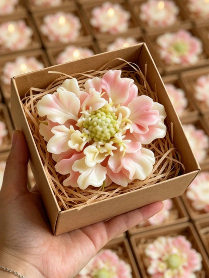 Peony Flower Candle Silicone Mold, Resin Casting- DIY Jewelry, Soap And Wax Crafts- Suitable For Home Decor, Gifts And Spring Celebrations