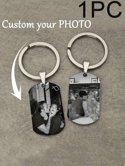 Personalized Photo, Anniversary Gift, Halloween Decoration, Backpack Pendant, Birthday Gift, Valentine's Day, Mother's Day, Graduation, Christmas Gift, Rose Gold, Platinum, Suitable For College Studen
