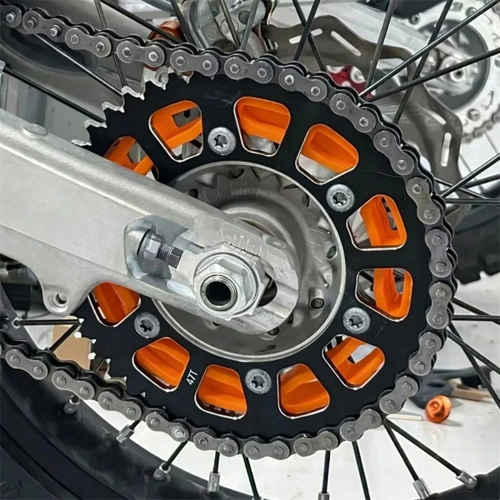 Plastic Chain Guard Cover Anti-Collision Pad For EXC Motorcycle