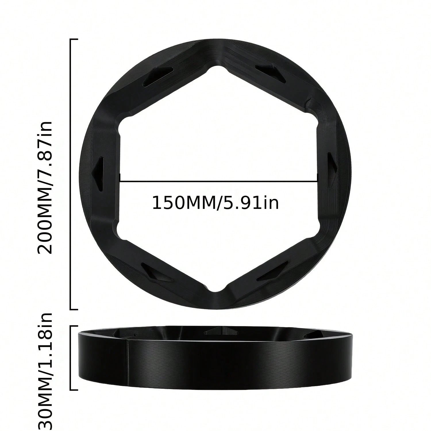 Plastic Chain Guard Cover Anti-Collision Pad For EXC Motorcycle