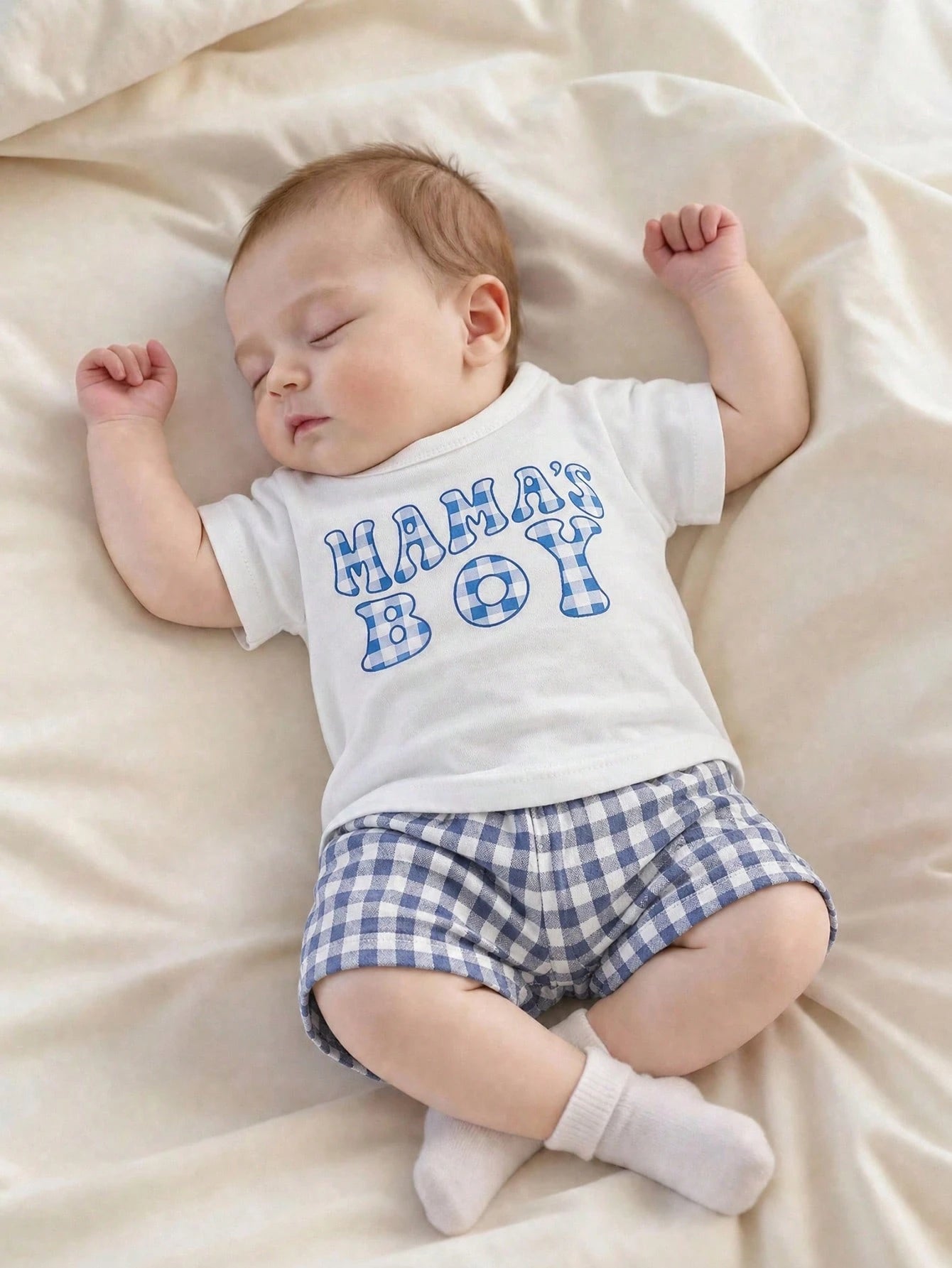 Playful Pals Newborn Short Sleeve Set, Black & White Striped Baby Boy T-Shirt 2pcs Set, Infant Summer Bear Embroidery Design New Arrival