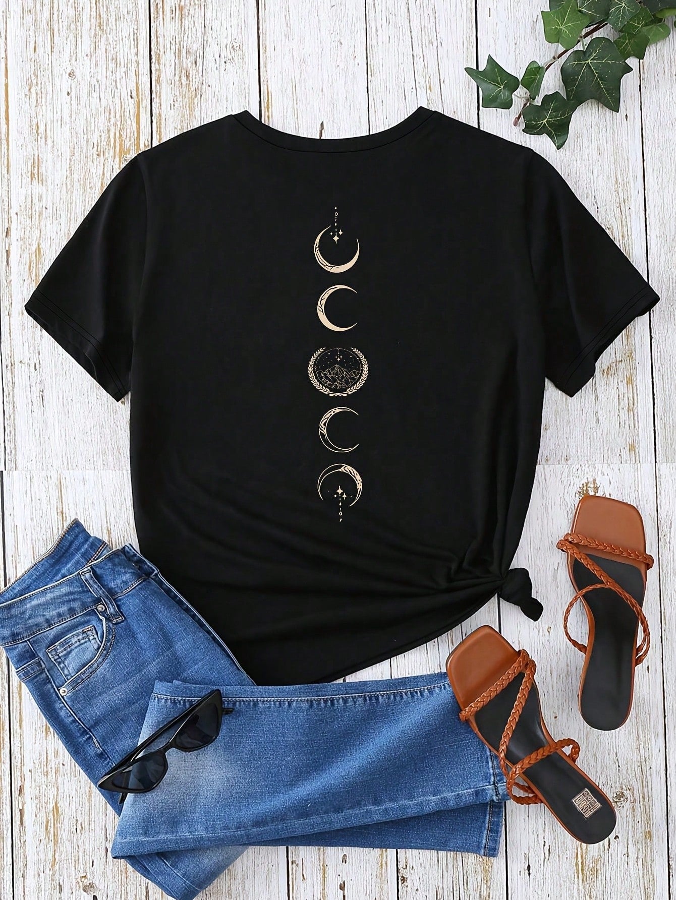 Plus Size Oversized Short Sleeve Round Neck T-Shirt- Casual Summer Blouse, Semi-Sheer For Layering, Machine Washable Casual Attire, Comfortable Loose