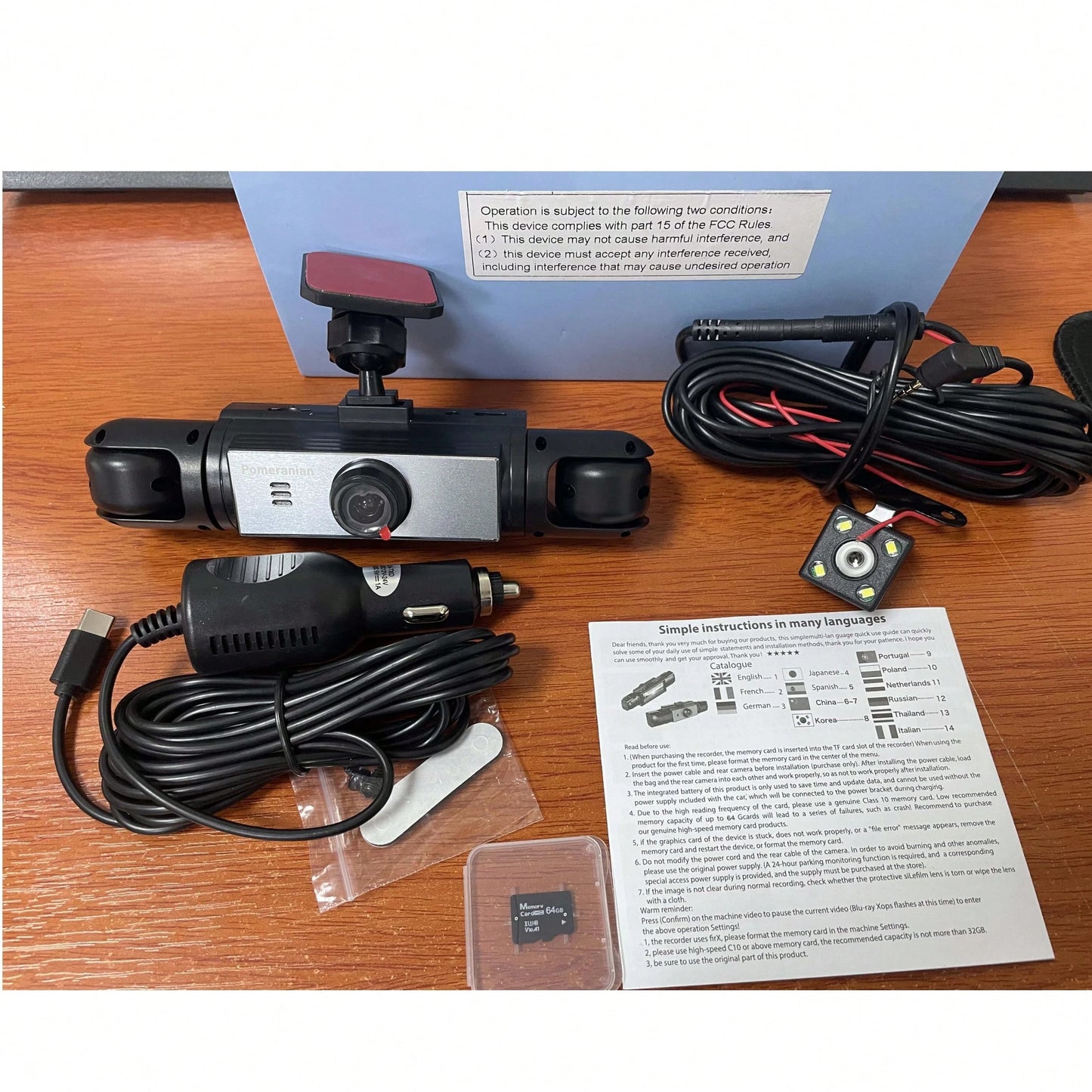 Pomeranian Dashboard Camera