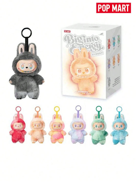 POP MART Labubu THE MONSTERS 3.0 Plush Keychain Blind Box 100% Authentic Cute Doll Figurine Valentine's Day Gift For Fans Bag Charm Collectible Toy(Only One Box)