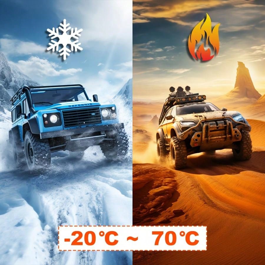 Portable Car Jump Starter With Air Compressor, 12V Battery Booster Pack, Wireless Tire Inflator, USB Quick Charge, LED Emergency Light, Multifunction Car Emergency Tool For 8.0L Gas/1.72gal Vehicles