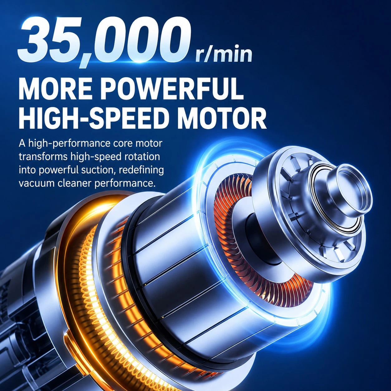 Portable Car Vacuum Cleaner, Mini Hand‑Held Automatic Vacuum, Low‑Noise, USB Rechargeable. Suitable For Cleaning Dust And Hair Inside Cars, Dual‑Use For Car And Home.
