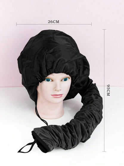 Portable Multi-Function Hair Dryer & Oil Heating Cap For Daily Use
