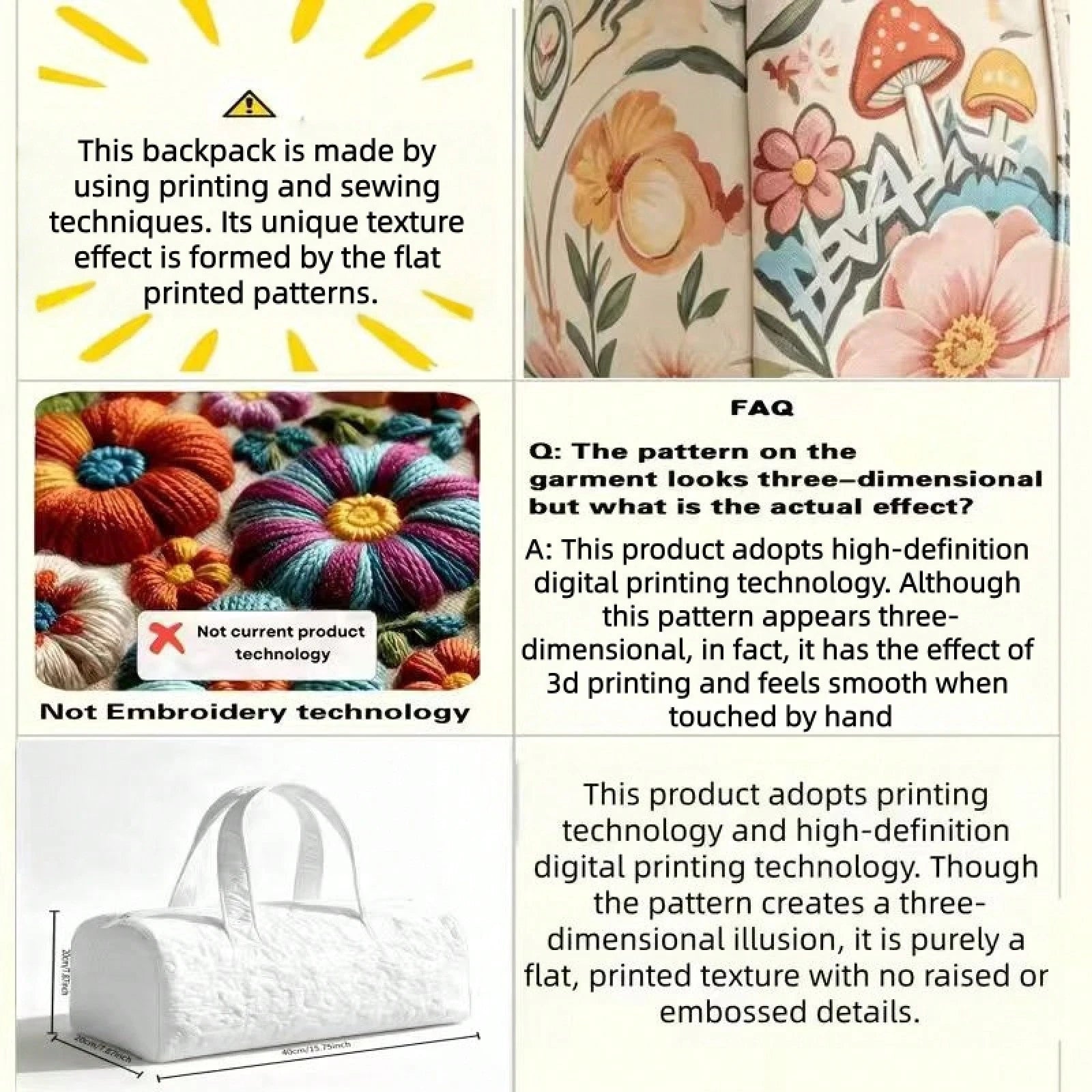 Portable Outdoor Patchwork 3D Print Duffle Bag Cartoon Van Floral Camper Stay Wild Hippie Bus Ladies Gym Overnight Travel Bag