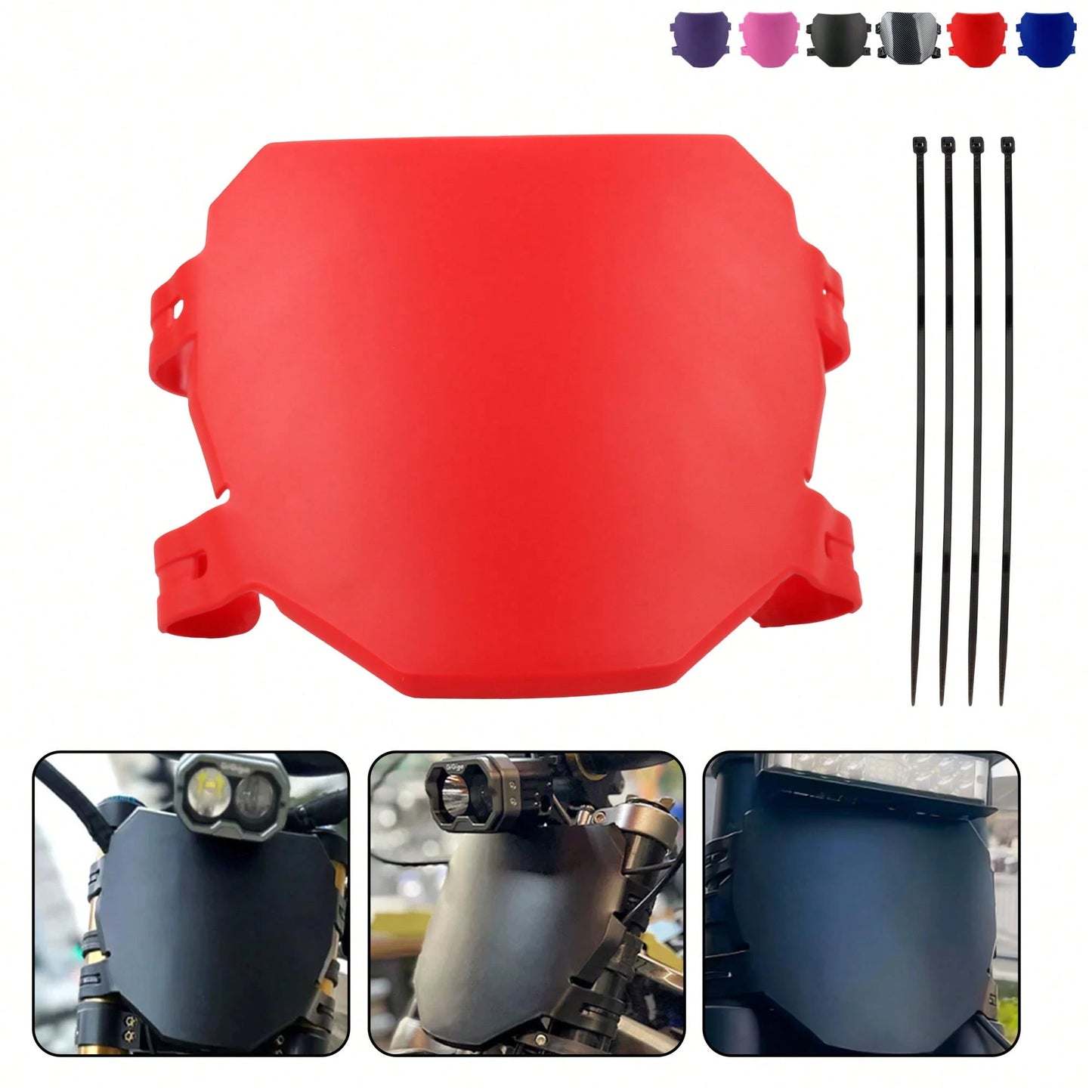 PowerMotor Surron S X Talaria Sting MX3 MX4 Electric Bike Off-Road Motorcycle Front Number Plate Guard Modification Part