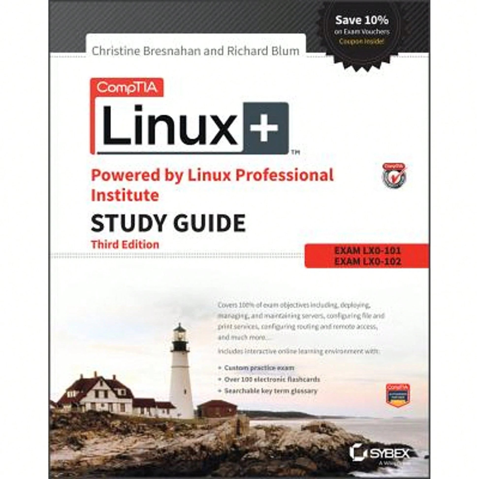Pre-Owned Comptia Linux+ Powered By Linux Professional Institute Study Guide: Exam Lx0-103 And Exam (Paperback) By Christine Bresnahan, Richard Blum
