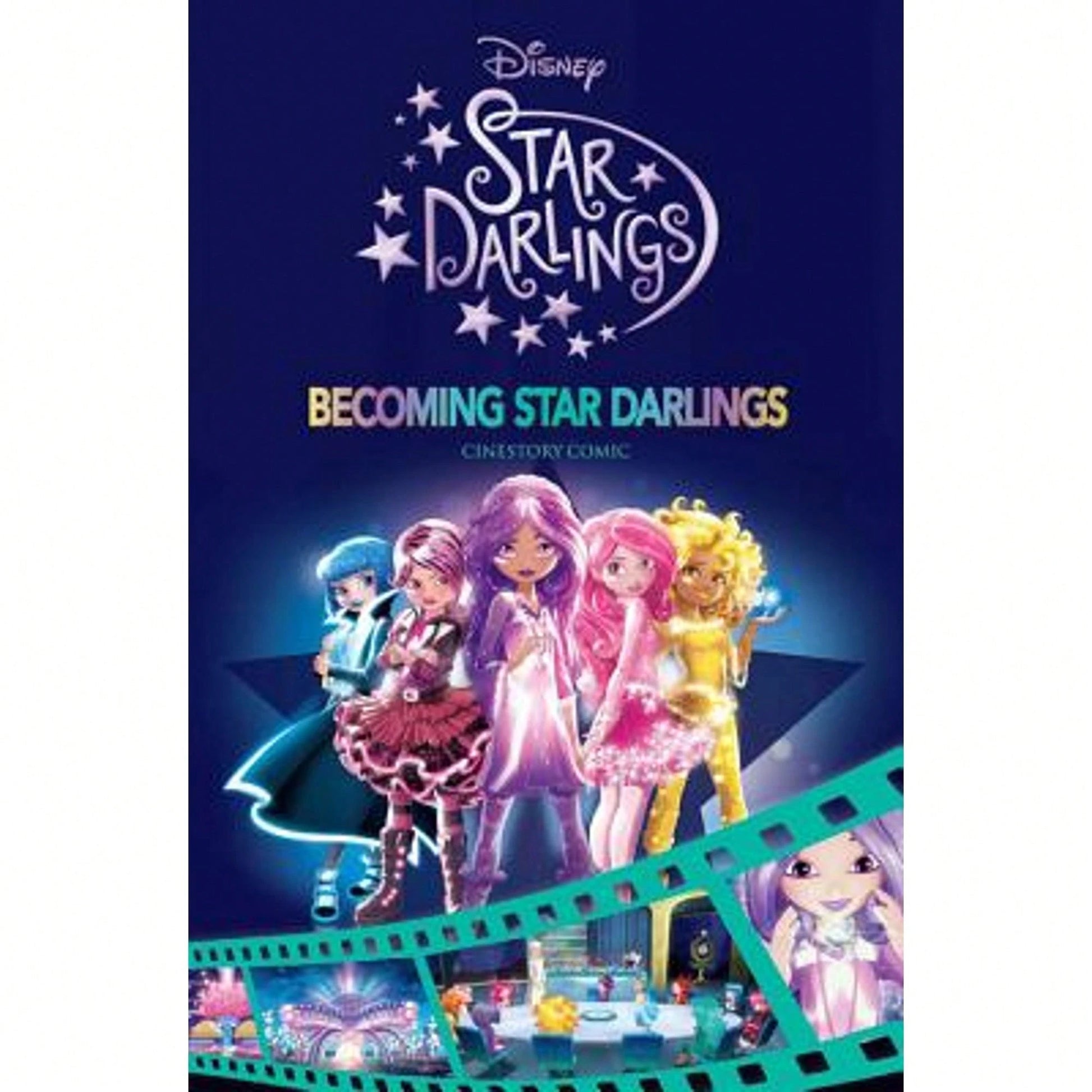 Pre-Owned Disney Star Darlings: Becoming Star Darlings Cinestory Comic (Paperback) By Disney