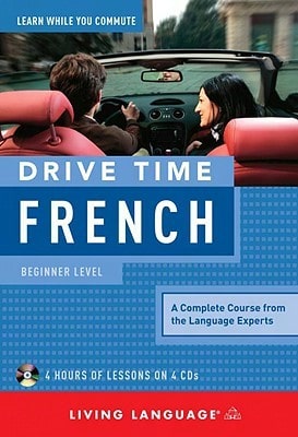 Pre-Owned Drive Time French: Beginner Level (Paperback) By Living Language