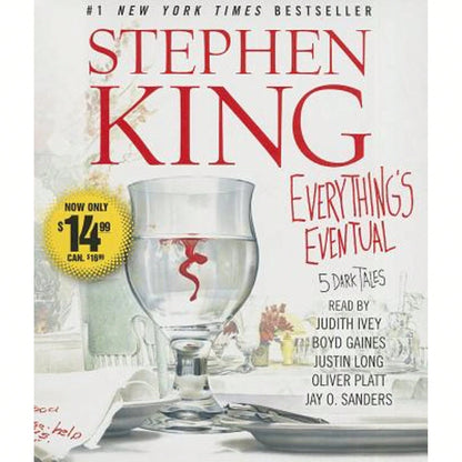 Pre-Owned Everything's Eventual: 5 Dark Tales (Audiobook) By Stephen King, Jay O Sanders, Boyd Gaines