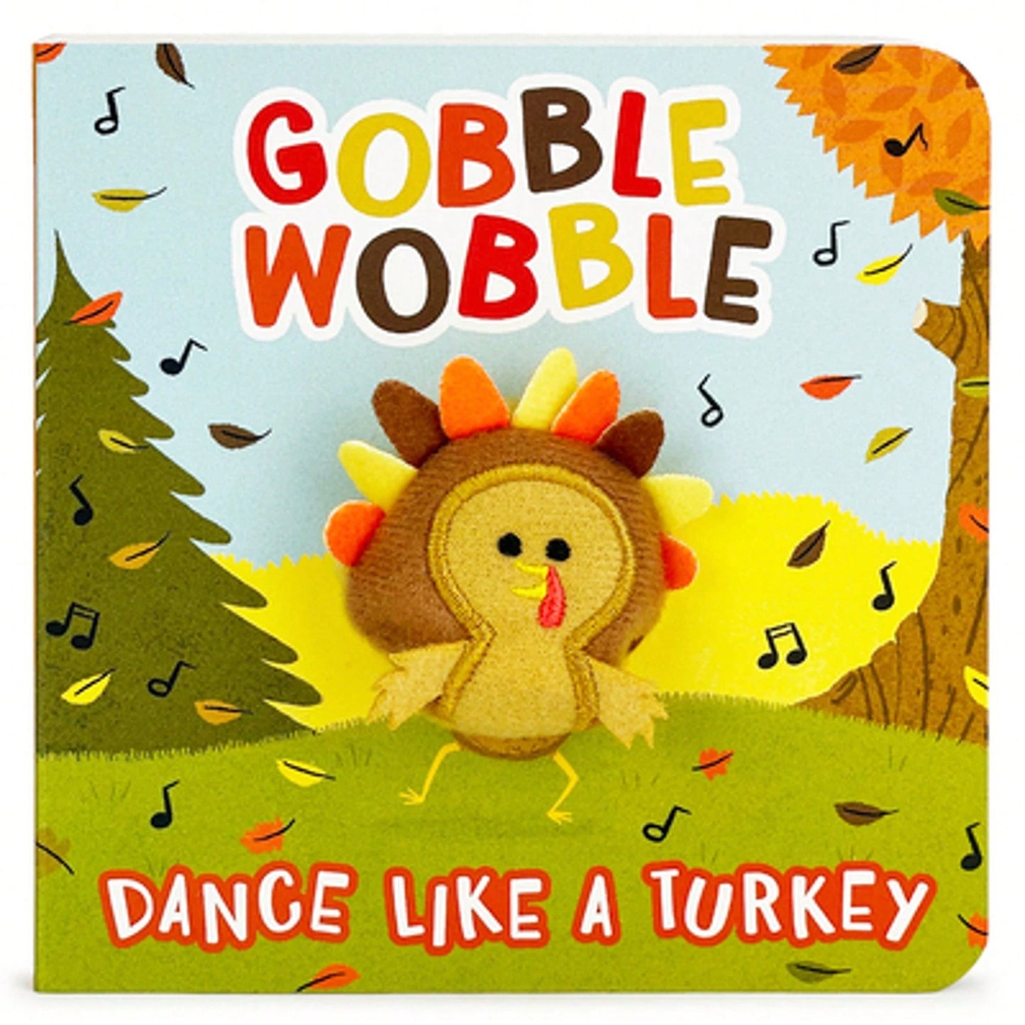 Pre-Owned Gobble Wobble Puppet Book (Hardcover) By Brick Puffinton, Cottage Door Press (Editor)