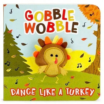 Pre-Owned Gobble Wobble Puppet Book (Hardcover) By Brick Puffinton, Cottage Door Press (Editor)