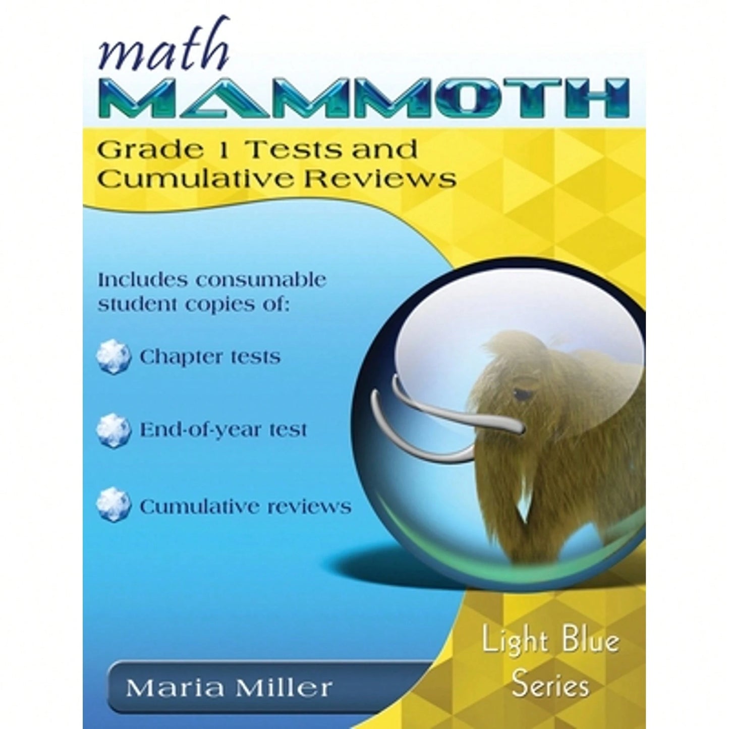 Pre-Owned Math Mammoth Grade 1 Tests And Cumulative Reviews (Paperback) By Dr. Maria Miller