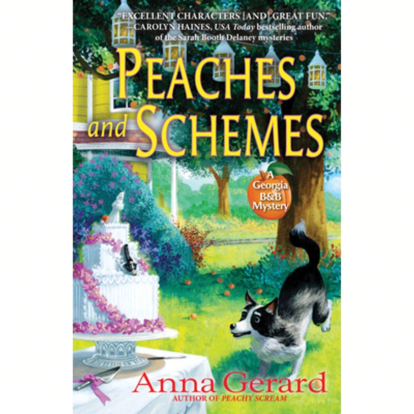 Pre-Owned Peaches And Schemes: A Georgia B&B Mystery (Hardcover) By Anna Gerard