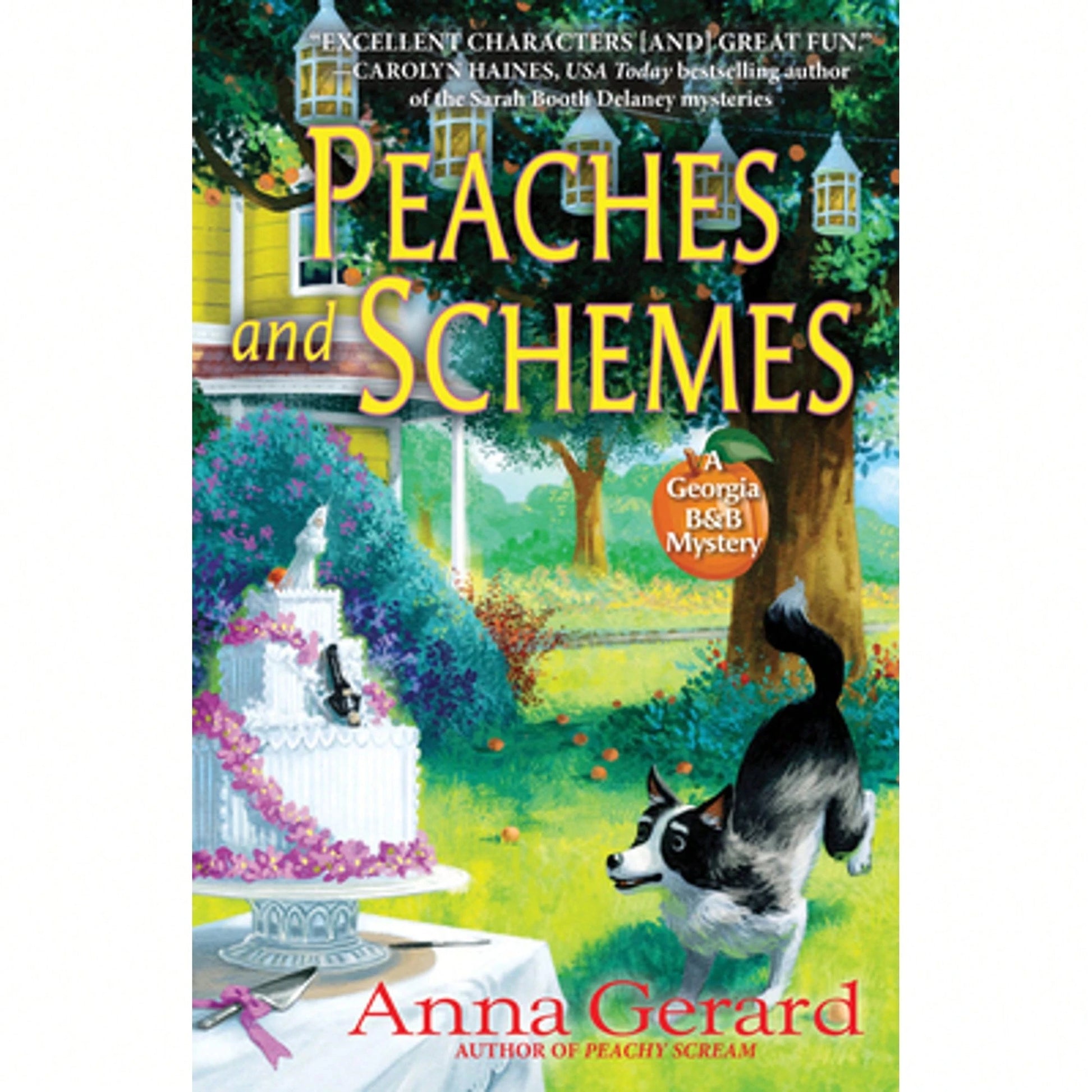Pre-Owned Peaches And Schemes: A Georgia B&B Mystery (Hardcover) By Anna Gerard