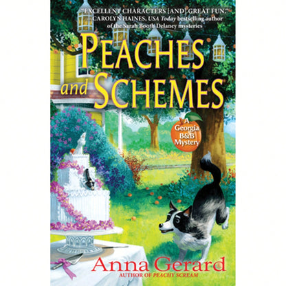Pre-Owned Peaches And Schemes: A Georgia B&B Mystery (Hardcover) By Anna Gerard
