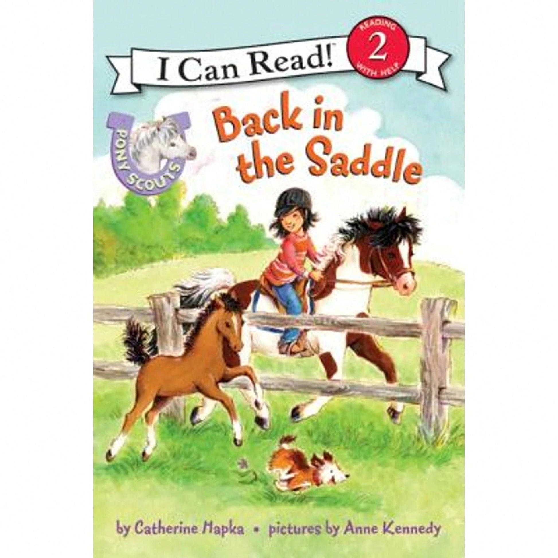 Pre-Owned Pony Scouts: Back In The Saddle (Paperback) By Catherine Hapka