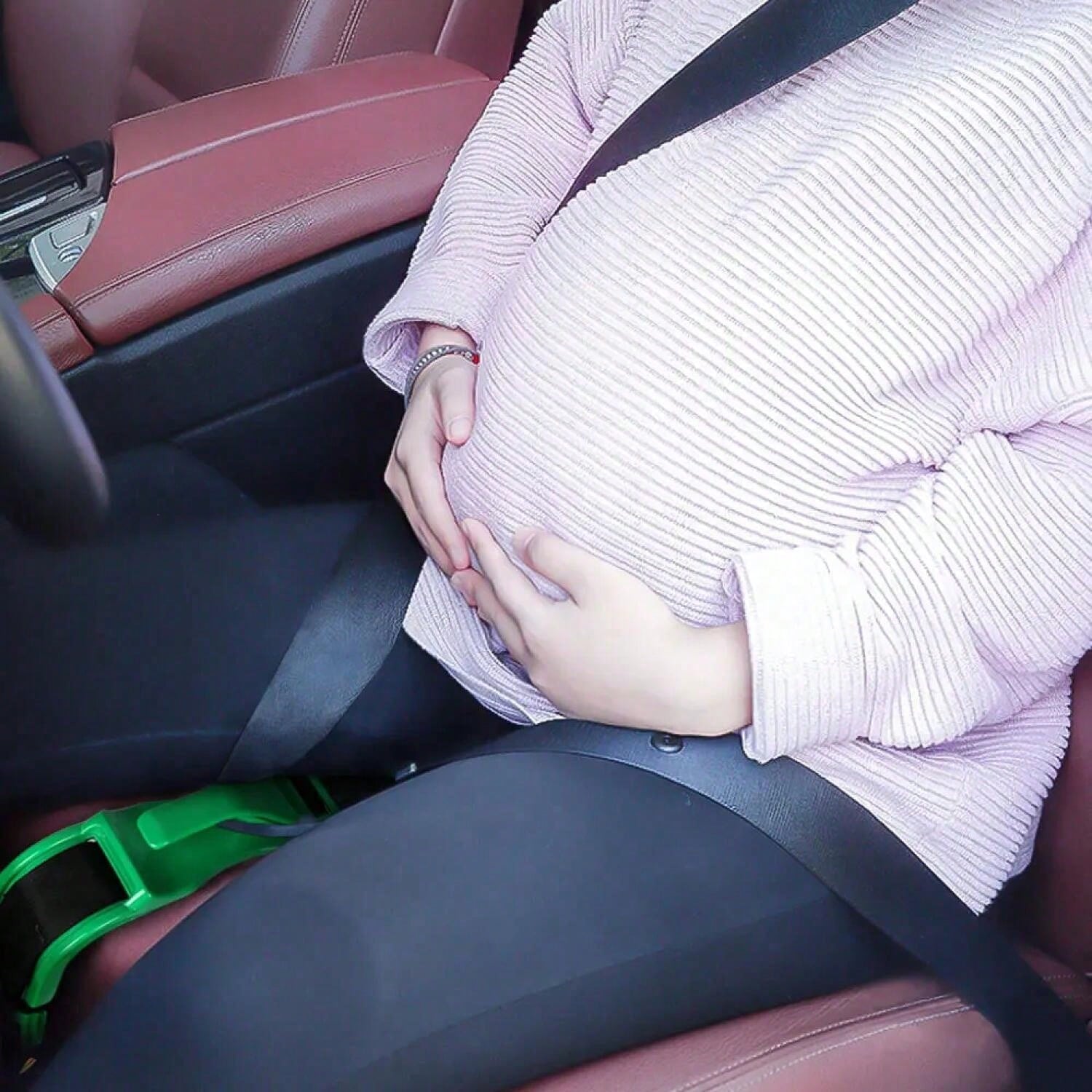Pregnant Women Driving Safety Belt Adjuster, Universal Maternity Car Seat Belt, Belly Protection Accessory For Expecting Moms