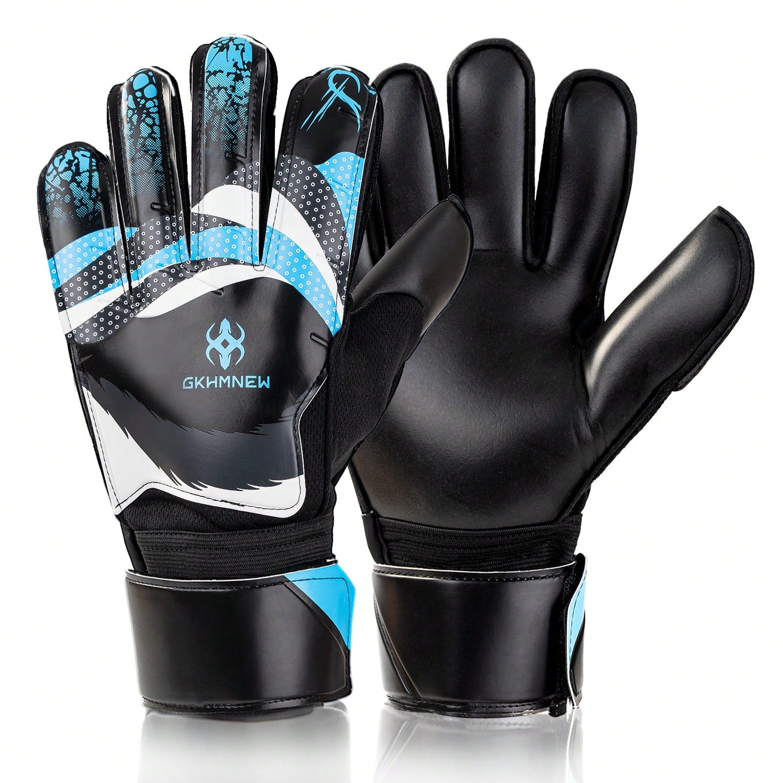Professional Soccer Goalkeeper Goalie Gloves- Super Superior Grip, Finger Protection, High Performance- Durable & Comfortable Training/Match Gloves For Adults, Youth (Size 4-10)