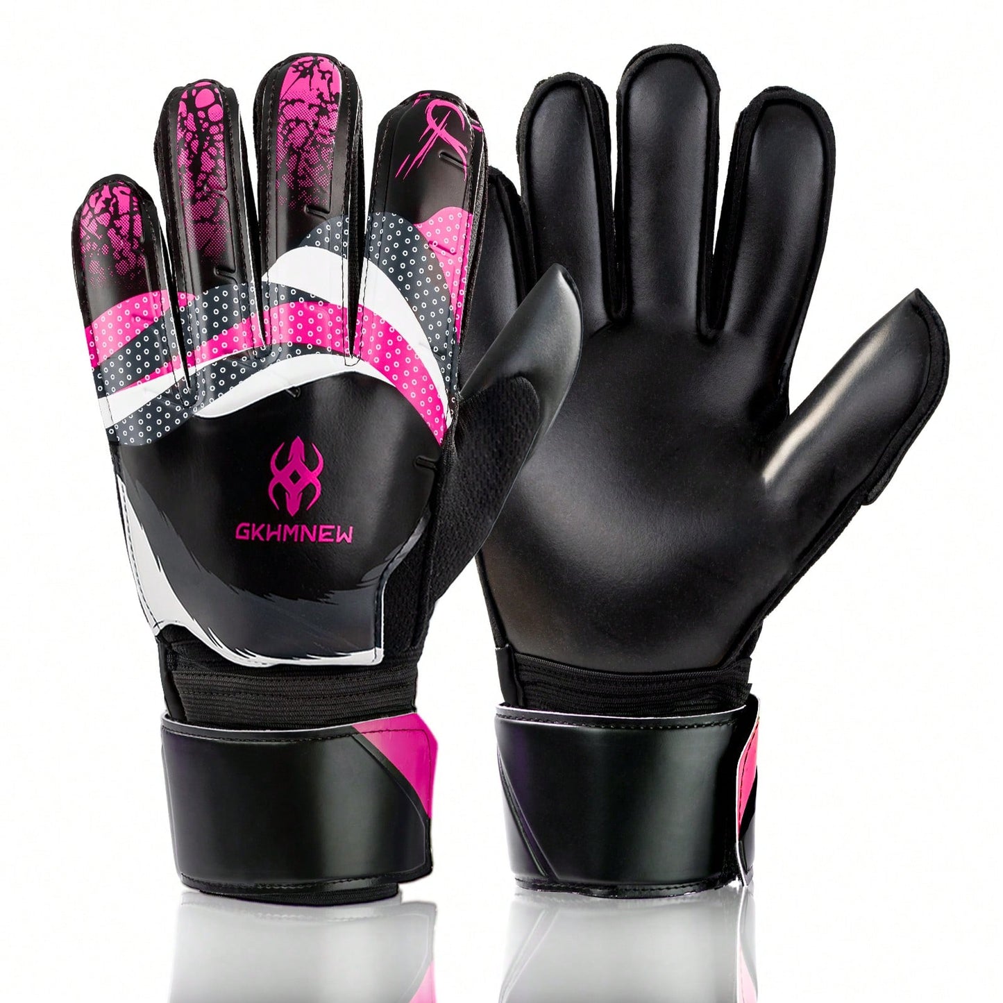 Professional Soccer Goalkeeper Goalie Gloves- Super Superior Grip, Finger Protection, High Performance- Durable & Comfortable Training/Match Gloves For Adults, Youth (Size 4-10)