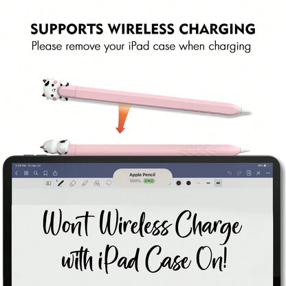 Protective Sleeve For Apple Pencil Pro, 2nd Gen And Apple Pencil (USB-C), Silicone Protective Sleeve, Compatible With Apple Pencil 1st Gen