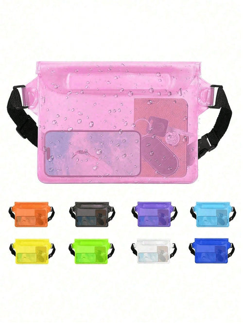 PVC Waterproof Phone Bag, Summer Outdoor Sports Waterproof Bag, Outdoor Sports Beach Phone Protection Bag, Swimming Diving Protection Case, Back To School Essential, Waterproof Bag, Beach Bag, Beach A