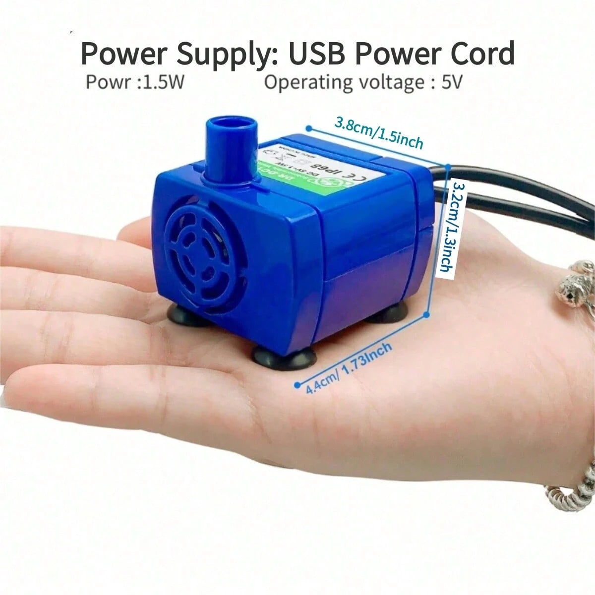 Quiet And Efficient Pet Water Pump- Replacement Motor Accessories For Cat Water Fountain And Dispenser- Keep Your Pet Hydrated And Healthy