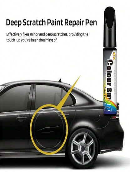 rayhong 12ml Color Smart Car Tauch Up Scratch Repair Pen, Repair Car Paint Easily And Quickly, Premium Deep Scratch Repair, Car Touch-Up Paint Brush Auto Repair Tool, For Car/Motorcycle/Bo