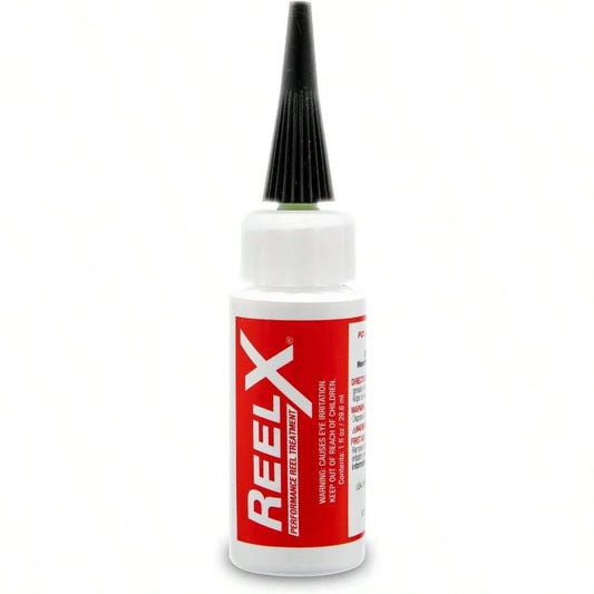 ReelX Fishing Reel Lubricant, Extreme-Pressure Anti-Corrosion Oil Bearings, Spinning, Baitcasting, Spincast, Fly, Trolling Reels, Smooth Casting Saltwater Freshwater 1 Oz