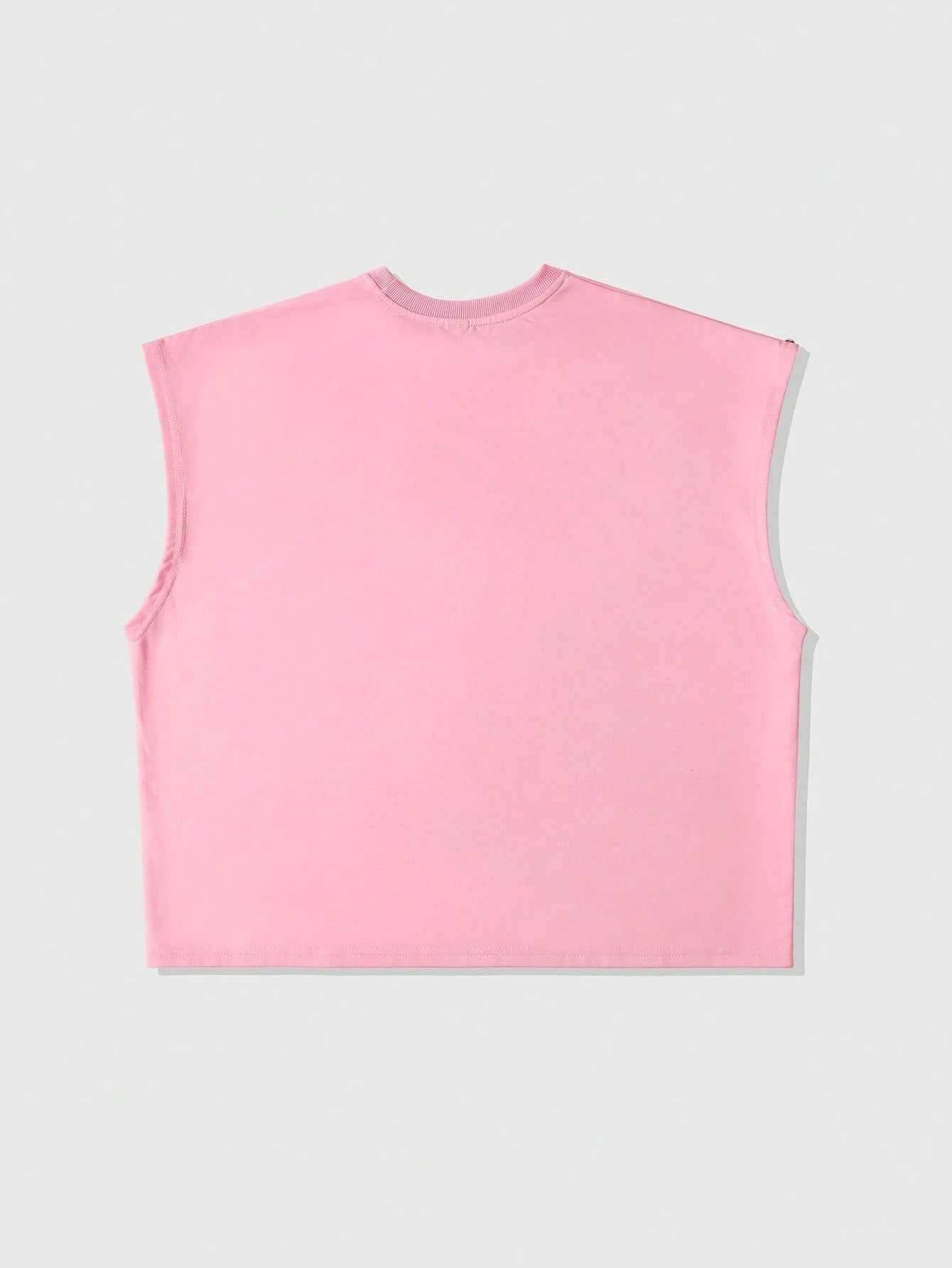 ROMWE MEN Street Life Men's Printed Rivet Loose Tank Top